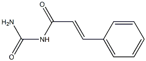 1-Cinnamoylurea Structure