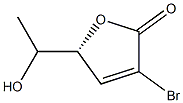 3-Bromo-5-[(R)-1-hydroxyethyl]furan-2(5H)-one Structure