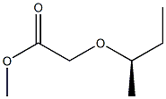 (-)-[(R)-sec-Butyloxy]acetic acid methyl ester 구조식 이미지