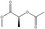 (2S)-2-Acetoxypropionic acid methyl ester 구조식 이미지