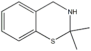 2,2-Dimethyl-3,4-dihydro-2H-1,3-benzothiazine Structure