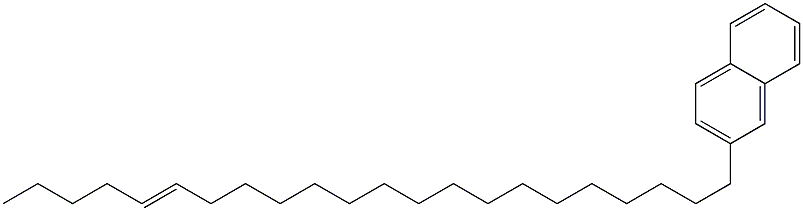 2-(17-Docosenyl)naphthalene Structure