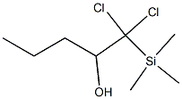 1,1-Dichloro-1-trimethylsilyl-2-pentanol Structure