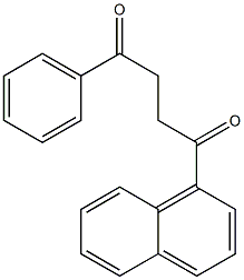 1-Phenyl-4-(1-naphtyl)-1,4-butanedione 구조식 이미지
