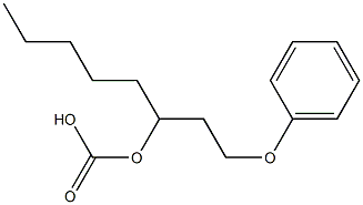 Carbonic acid 2-phenoxyethylhexyl ester Structure