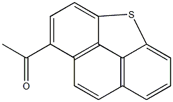 3-Acetylphenanthro[4,5-bcd]thiophene 구조식 이미지