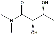 (2S,3R)-2,3-Dihydroxy-N,N-dimethylbutyramide 구조식 이미지