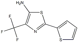 2-(2-Thienyl)-4-(trifluoromethyl)-5-aminothiazole Structure