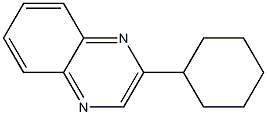 2-Cyclohexylquinoxaline 구조식 이미지