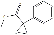 2-Phenyloxirane-2-carboxylic acid methyl ester 구조식 이미지