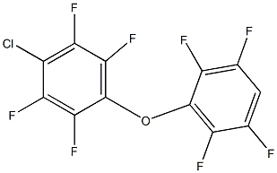 1-(2,3,5,6-Tetrafluorophenoxy)-4-chloro-2,3,5,6-tetrafluorobenzene Structure