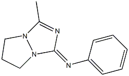 3-Methyl-N-phenyl-6,7-dihydro-1H,5H-pyrazolo[1,2-a][1,2,4]triazol-1-imine Structure