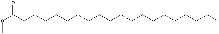 19-Methylicosanoic acid methyl ester 구조식 이미지