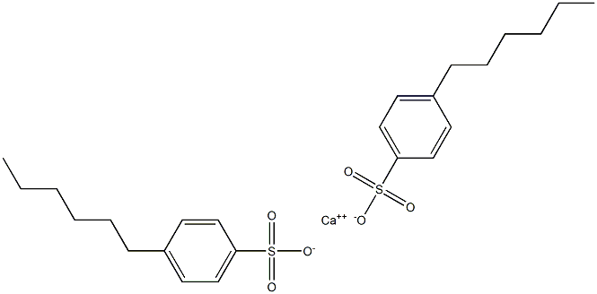 Bis(4-hexylbenzenesulfonic acid)calcium salt Structure