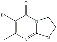 6-Bromo-7-methyl-2,3-dihydro-5H-thiazolo[3,2-a]pyrimidin-5-one Structure