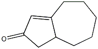 1,2,4,5,6,7,8,8a-Octahydroazulene-2-one Structure