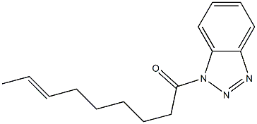 1-(7-Nonenoyl)-1H-benzotriazole Structure