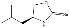 (4S)-4-Isobutyloxazolidine-2-selenone Structure