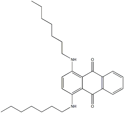 1,4-Bis(heptylamino)anthraquinone Structure