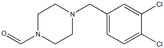 4-(3,4-Dichlorobenzyl)piperazine-1-carbaldehyde 구조식 이미지