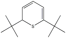 2,6-Di-tert-butyl-2H-thiopyran Structure