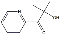 1-(2-Pyridyl)-2-hydroxy-2-methylpropane-1-one Structure