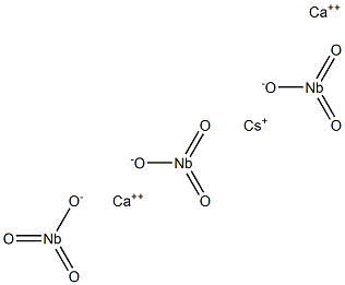 Cesium dicalcium triniobate Structure