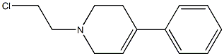 1-(2-Chloroethyl)-1,2,3,6-tetrahydro-4-phenylpyridine 구조식 이미지