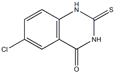 1,2-Dihydro-2-thioxo-6-chloroquinazolin-4(3H)-one Structure