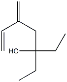 3-Ethyl-5-methylene-6-hepten-3-ol Structure