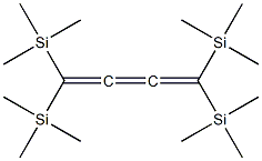 1,1,4,4-Tetrakis(trimethylsilyl)-1,2,3-butanetriene 구조식 이미지