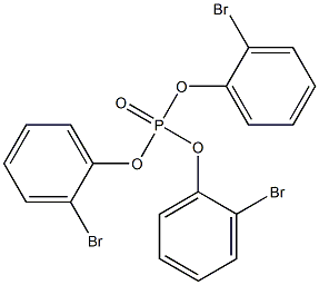 Phosphoric acid tris(2-bromophenyl) ester 구조식 이미지