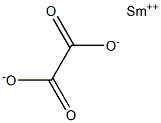 Oxalic acid samarium(II) salt 구조식 이미지