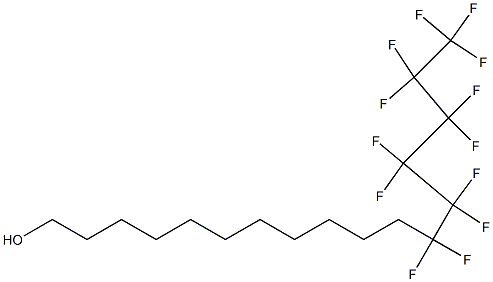 12,12,13,13,14,14,15,15,16,16,17,17,17-Tridecafluoroheptadecan-1-ol Structure