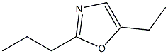 2-Propyl-5-ethyloxazole Structure