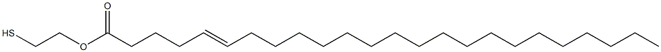 5-Tetracosenoic acid 2-mercaptoethyl ester 구조식 이미지