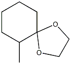 2-Methylcyclohexanone ethylene acetal Structure