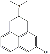 2,3-Dihydro-2-(dimethylamino)-1H-phenalen-5-ol 구조식 이미지