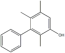 2,4,5-Trimethyl-3-phenylphenol Structure