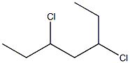 3,5-Dichloroheptane Structure