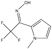 2,2,2-Trifluoro-1-(1-methyl-1H-pyrrol-2-yl)ethanone oxime 구조식 이미지