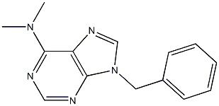 6-(Dimethylamino)-9-benzyl-9H-purine Structure