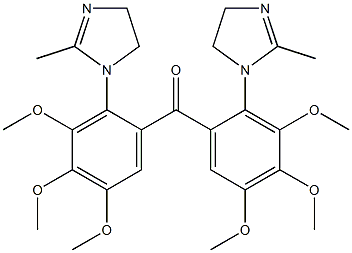 2-Methyl-2-imidazolin-1-yl(3,4,5-trimethoxyphenyl) ketone Structure