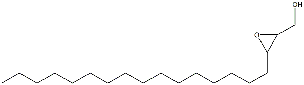 2,3-Epoxynonadecan-1-ol Structure