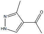 4-Acetyl-3-methyl-1H-pyrazole 구조식 이미지