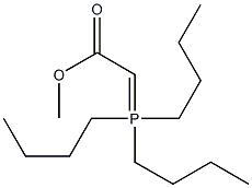 (Tributylphosphoranylidene)acetic acid methyl ester Structure