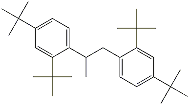 1,2-Bis(2,4-di-tert-butylphenyl)propane 구조식 이미지