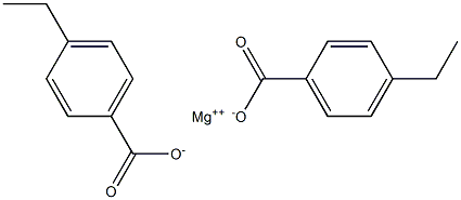 Bis(4-ethylbenzoic acid)magnesium salt 구조식 이미지