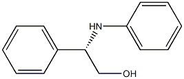 (S)-2-(Phenylamino)-2-phenylethanol Structure
