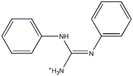 2,3-Diphenylguanidinium Structure